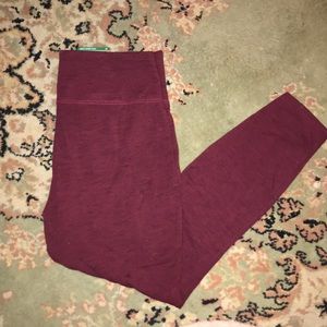 NWT Merona Maroon Leggings Size M